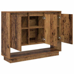Berkfield Sideboard Old Wood 97 X 29 X 75 Cm Engineered Wood - thumbnail 5
