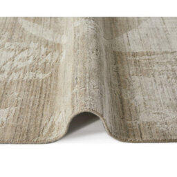 Beige Abstract Wool Luxurious Modern Easy To Clean Abstract Dining Room Bedroom And Living Room Rug -274Cm X 366Cm - thumbnail 3