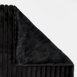 OHS Super Soft Faux Fur Ribbed Throw Fluffy Thick Fleece Bed Blanket - thumbnail 5
