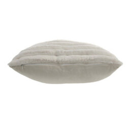 Living And Home Cozy Soft Plush Throw Pillow Cases Cushion Covers White And Fluffy Set Of 2 - thumbnail 6