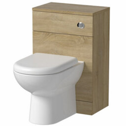 Affine Bathroom Vanity Unit Drawer Cabinet Laundry Storage Toilet Basin Oak 1564mm - thumbnail 3