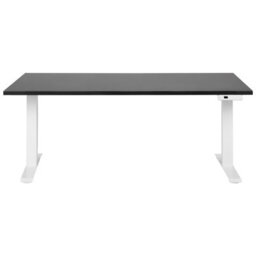 Beliani Electric Adjustable Standing Desk Destines Black/ White 160 Cm 72 Cm - thumbnail 5