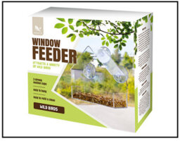 Window Bird Feeder Hanging Suctions With Glass Clear Hanging Feeders For Birds - thumbnail 2