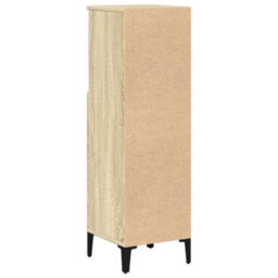 Berkfield Bathroom Cabinet Sonoma Oak 30X30X100 Cm Engineered Wood - thumbnail 6