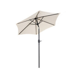 Alfresia Ivory 2M Outdoor Garden Parasol With Tilt Function - thumbnail 2