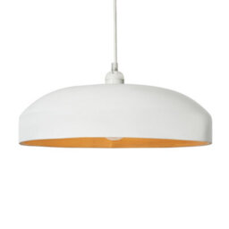 Litecraft Kane White Bamboo Easy Fit Lamp Shade - thumbnail 2