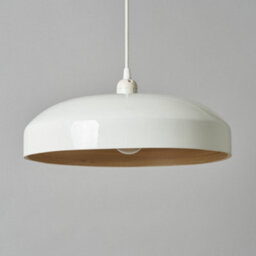 Litecraft Kane White Bamboo Easy Fit Lamp Shade - thumbnail 4