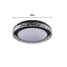 Living And Home Round Acrylic Flush Mount Led Ceiling Light 50Cm White Light - thumbnail 7
