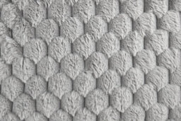 Leah Collection Deluxe Throw In Silver - thumbnail 4