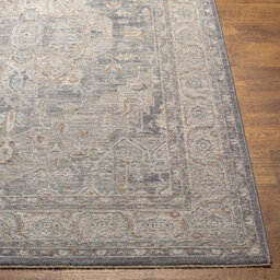 Livabliss Avant Garde-Vintage Grey Blue Beige Traditional Boho Fringe Living Dining Bedroom Rug 152 X 225 Cm Easy Care, Non Shedding - thumbnail 5