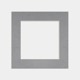Ak Frames 8X8 Mid Grey Picture Mounts To Fit 6X6 Aperture Size - Mount Board Only (No Frame Included) - thumbnail 1