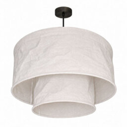 CGC Lighting Cgc Marisol Large 50Cm Two Tier Oatmeal Linen Lampshade - thumbnail 6