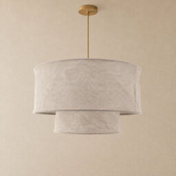 CGC Lighting Cgc Marisol Large 50Cm Two Tier Oatmeal Linen Lampshade - thumbnail 7