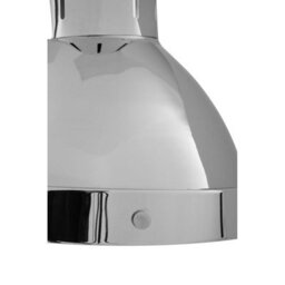 Orsina Bowl Shaped Pendant Light With Chrome Finish, Industrial Style Pendant Lighting Fixture, Cord Ceiling Light - thumbnail 3