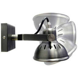 Long Life Lamps Company Vintage Wall Light Dark Grey Pewter Finish Adjustable Swivel Spot Wall Light M004 - thumbnail 7