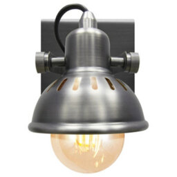 Long Life Lamps Company Vintage Wall Light Dark Grey Pewter Finish Adjustable Swivel Spot Wall Light M004 - thumbnail 8