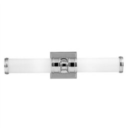 Luminosa Lighting Luminosa Payne 2 Light Indoor Wall Light Polished Chrome Ip44, G9 - thumbnail 1