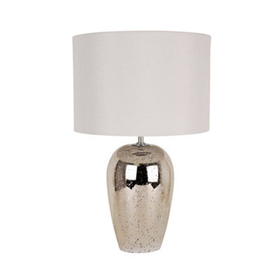 Pagazzi Lighting Pagazzi Cyrus Dual Lit Speckled 47Cm Glass Table Lamp - image 1
