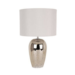 Pagazzi Lighting Pagazzi Cyrus Dual Lit Speckled 47Cm Glass Table Lamp - thumbnail 1