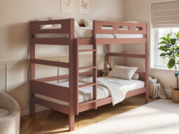 Flair Elijah Detachable Wooden Bunk Bed Pink - thumbnail 2