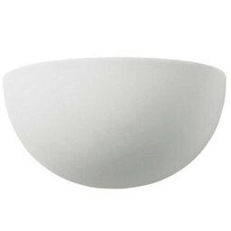 Dimmable Led Wall Light Unglazed Ceramic Round Dome Fitting Lounge Lamp Lighting - thumbnail 1