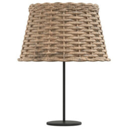 Vidaxl Lamp Shade Brown 38X23 Cm Wicker Lamp Shades - thumbnail 4