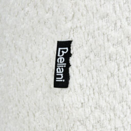 Beliani Swivel Armchair Tore Fabric Off-White - thumbnail 8