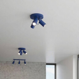 Sollux Lighting Ring Steel Ultramarine 3 Lights Modern Ceiling Lamps - thumbnail 8