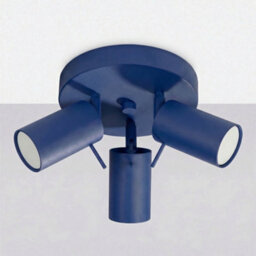 Sollux Lighting Ring Steel Ultramarine 3 Lights Modern Ceiling Lamps - thumbnail 2