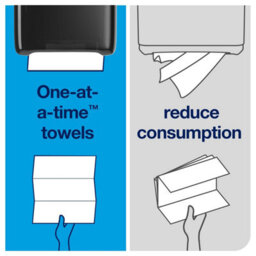 Tork Peakserve Continuous Paper Hand Towels White H5, Universal, Compressed, 12 X 410 Sheets, 100585 - thumbnail 6
