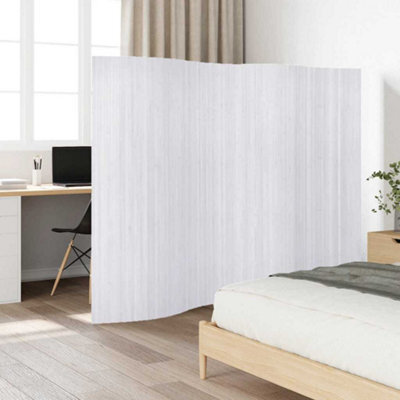 Walplus Room Divider Bamboo White 250X165 Cm - image 1