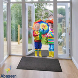 Abaseen Grey 80X120 Cm Door Mat Heavy Duty Indoor Outdoor - thumbnail 8