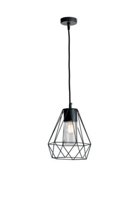 Luminosa Lighting Luminosa Mandala Outdoor Pendant Ceiling Light Black, Ip44 29.5Cm - image 1