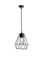 Luminosa Lighting Luminosa Mandala Outdoor Pendant Ceiling Light Black, Ip44 29.5Cm - thumbnail 1