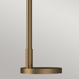 Luminosa Lighting Elstead Alora Mood Remyck Floor Lamp Contemporary Brushed Gold 1X E27 - thumbnail 5
