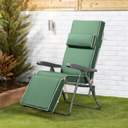 Alfresia Green Luxury Relaxer Garden Cushion - thumbnail 2