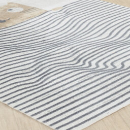 Livabliss Lillian-Kids Beige Brown Grey Black Washable Rug For Children's Rooms 160 X 213 Cm Easy Care, Non Shedding - thumbnail 6