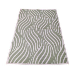 Charles Bentley Green Weatherproof Indoor/outdoor Rug 120X170 - thumbnail 3