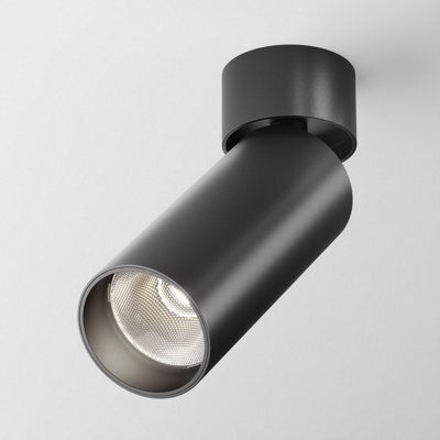 Luminosa Lighting Luminosa Focus Led Single Spotlight Dimmable Black 4000K 900Lm - image 1