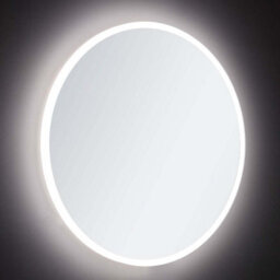 Plum&clay Echo Circular Wallmounted Led Illuminated Bathroom Mirror (H)700mm (W)700mm - thumbnail 2