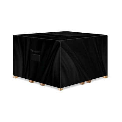 Gracious Gardens Square 150X150X75Cm Outdoor Patio Waterproof Garden Furniture Cover, Weatherproof Rattan Sofa Protector - image 1