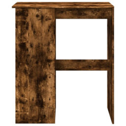 Berkfield Bar Table With Racks Smoked Oak 90X47.5X103.5 Cm Engineered Wood - thumbnail 4