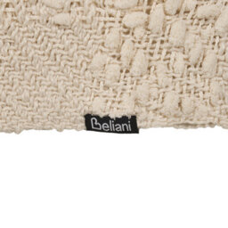 Beliani Blanket Vella Fabric 150 X 200 Cm Off-White - thumbnail 5