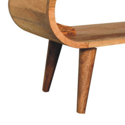 Artisan Furniture Solid Wood Amaya Nordic Style Oak-Ish Coffee Table - thumbnail 8