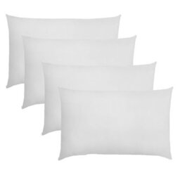 Ohs 4 X Soft Polycotton Housewife Pillowcase Set, White - 50 X 75Cm - thumbnail 2