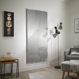 The Online Mirror Shop Wall Mirror Simplistic Bevelled Edge Rectangle Shape With Black Outline- W170Cmxh80Cmxd3Cm For Hanging In Living Room, Bedroom - thumbnail 2