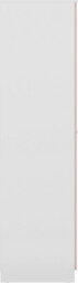 Seconique Denver 2 Door Wardrobe Pink Gloss Metal Hinges And Handles - thumbnail 5