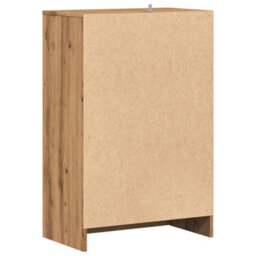 Berkfield Shoe Cabinet Artisan Oak 60X35X92 Cm Engineered Wood - thumbnail 6