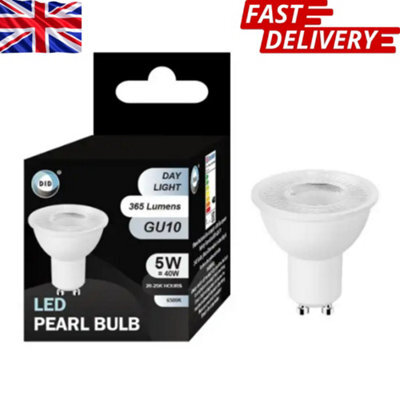Day Light Led Pearl Bulb 5W Gu10 Energy Saving Spotlight Lamp Bright Home Lighting Long Lasting - image 1