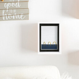 "Nicola Spring 5 X 7"" Deep Photo Frames - White/black Mount - 3D Deep Box Picture Frame Display Case (20 X 15Cm) X2" - thumbnail 6